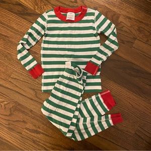 Hanna holiday striped jammies
